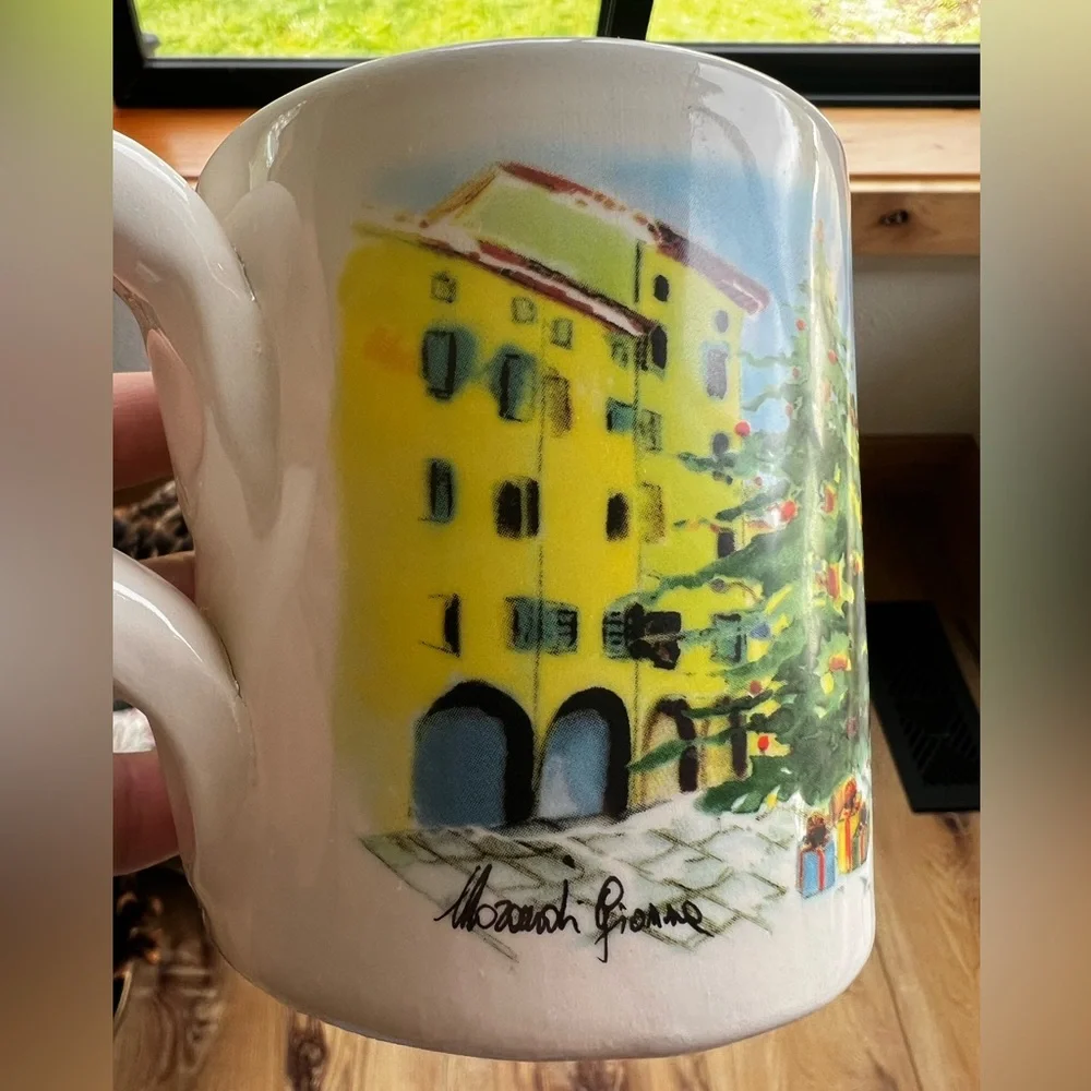 Sur La Table x Massimo Giacon Natale 2012 Christmas Mug Collectible Stoneware
